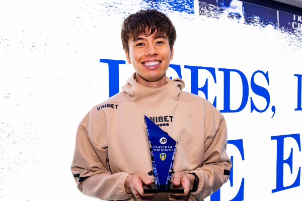  田中碧当选利兹联10月最佳球员