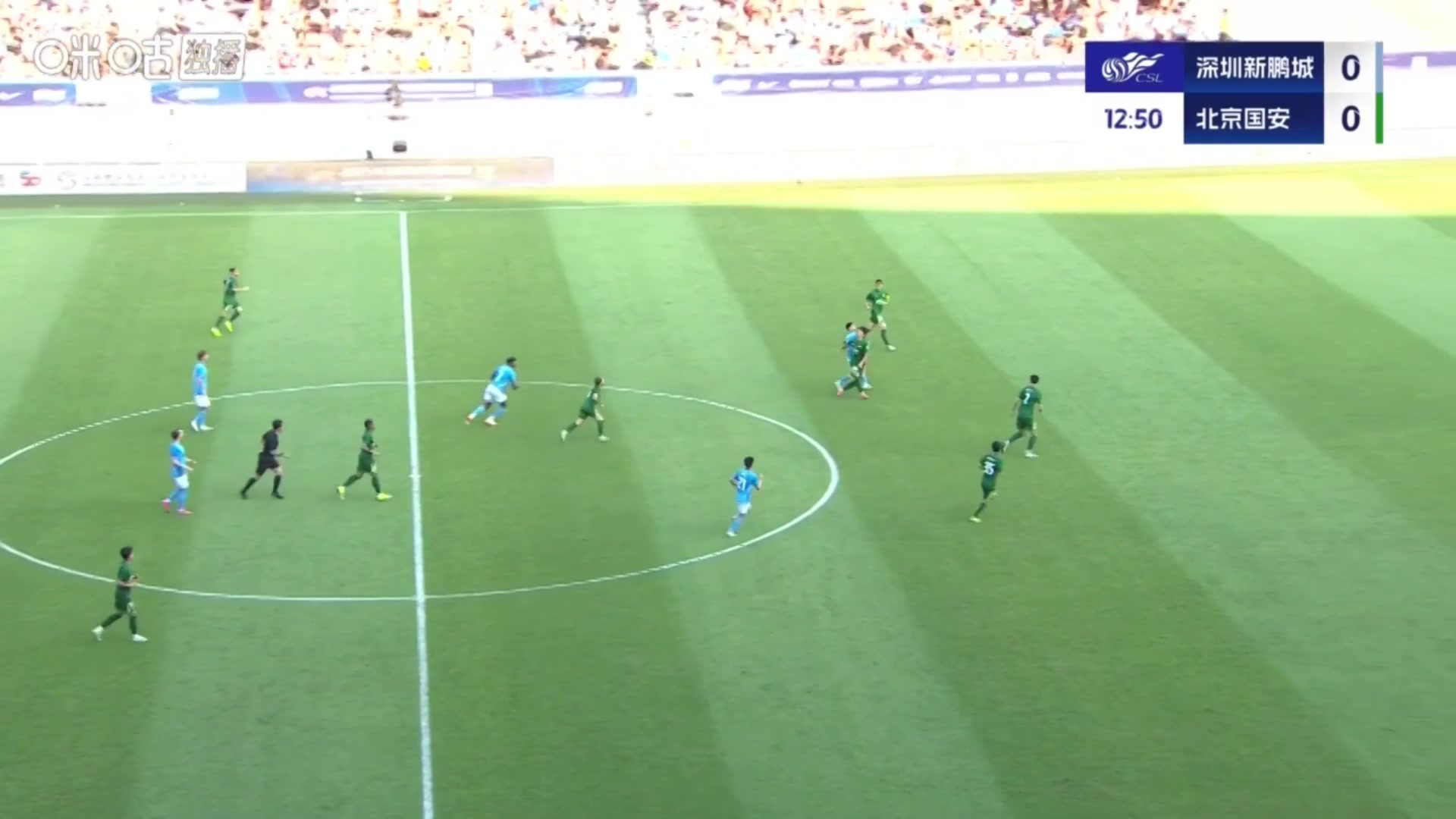  新鹏城加西亚过掉门将后破门董路大喊这门将在干啥啊不理解